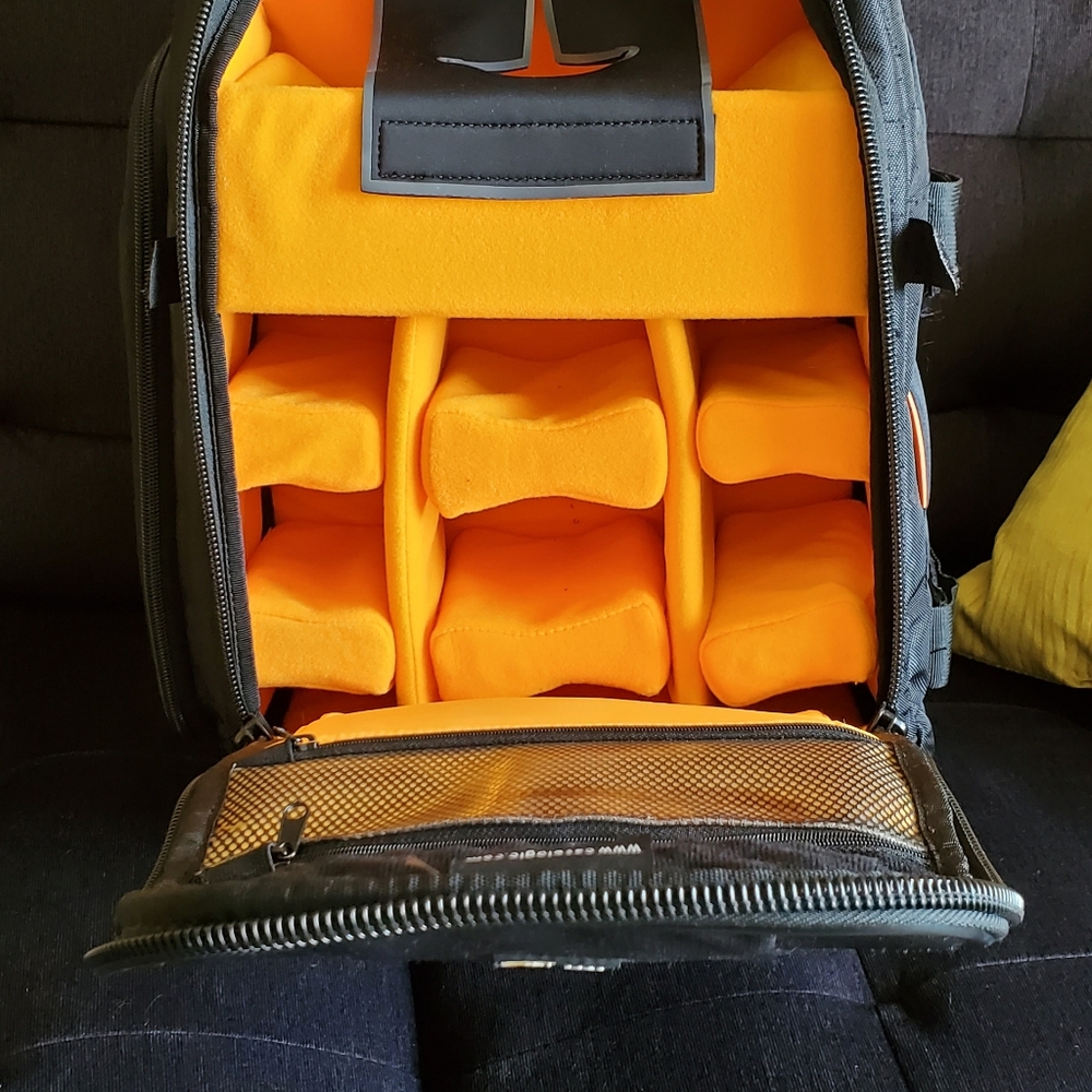 Case Logic SLR Camera Bag Backpack with Lens Organization